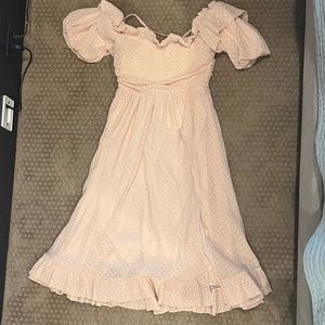 ALAMOUR THE LABEL MALENYA DRESS IN PINK